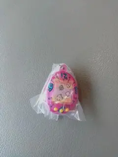 たまごっち　シャカシャカチャームコレクション　透明ピンク　まめっち