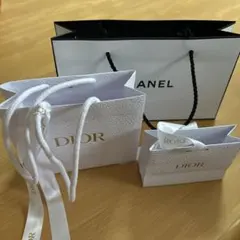 CHANEL & DIOR ショッパー 3枚セット