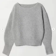 BEAUTY&YOUTH ボートネックニットプルオーバー