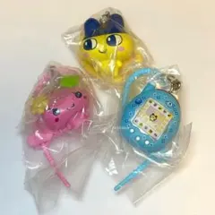 たまごっち カラフルマルチチャーム まめっち ふらわっち ケーたま 3点セット