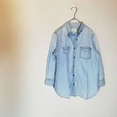 リーバイス　LEVI´S 　デニムシャツ　ウエスタンシャツ　S相当