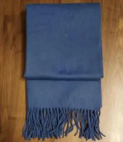 NOLLEY'S　ノーリーズ　カシミヤストール　カシミヤ100%　ブルー