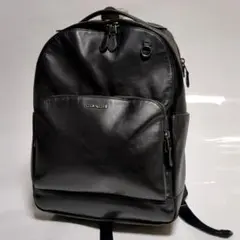✨COACH✨グラハム リュック C2934 ブラック ロゴ金具 スムースレザー