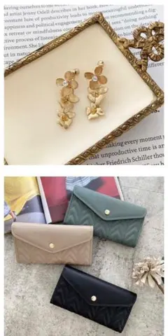 mumuさん　長財布＆イヤリングのサムネイル