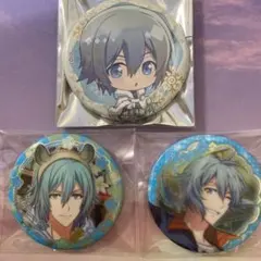 アイナナ　四葉環　缶バッジ　3点セット　アニカフェ　カプ缶