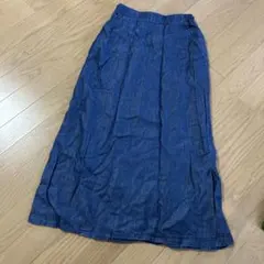 【美品・即発送】デニムフレアスカート
