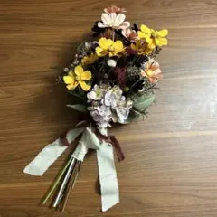 ウェディングブーケ　アーティフィシャルフラワーブーケ　クラッチブーケ　造花ブーケ