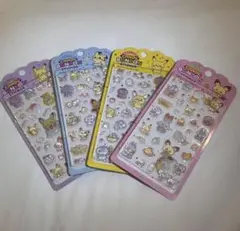 ボンボンドロップシール　ポケモン　4種セット