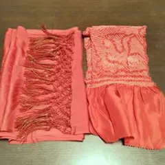 七五三用　しごき　帯揚げセット