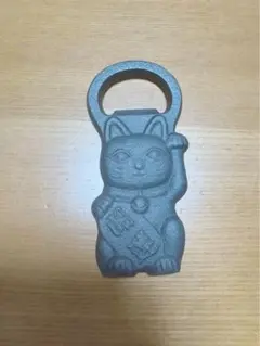及源鋳造開運招き猫栓抜きのサムネイル