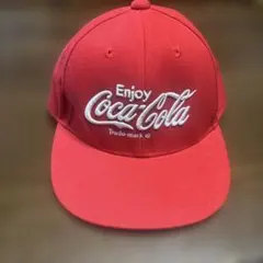 COCA-COLA コカコーラ キャップ 赤 立体刺繍