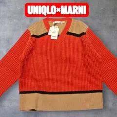UNIQLO×MARNI　ユニクロ セーター 3XL オレンジ　新品未使用　春服