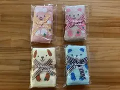 動物柄タオルハンカチセット