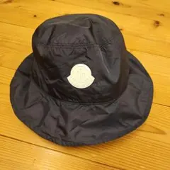 MONCLER バケットハット S.サイズ ネイビー - メルカリ
