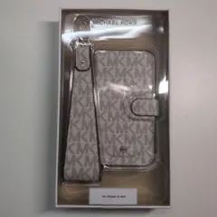 MICHAEL KORS iPhone 12 mini手帳型ケースVanilla