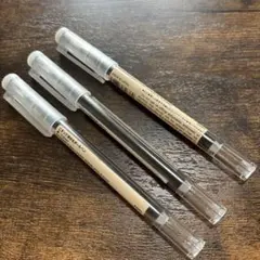 無印良品 こすって消せるボールペン 黒0.5mm 3本セット