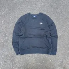 y2k 00s NIKE 短丈フェードトレーナースウェット archive L