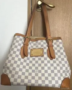 【美品】ルイヴィトン ダミエアズール ハムステッドMM ハムプステッド