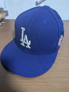 NEW ERA LA 59FIFTY キャップ ネイビー 7 1/4