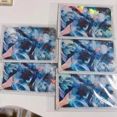 【未開封】 原神 シール ウエハース 第1弾 V20 フリーナ 5点セット