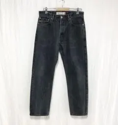 Levi's 505 メキシコ製 デニムパンツ W34×L32 ブラック