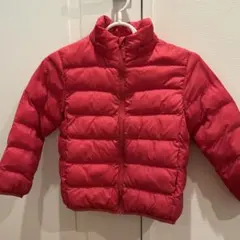 UNIQLO 赤 ダウンコート 120