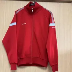 90s adidas トラックジャケット 赤