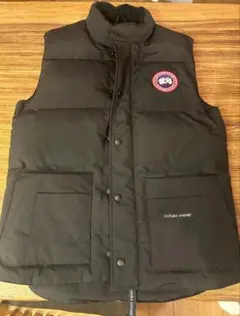 CANADA GOOSE ブラック ダウンベスト S/P（Lサイズ）