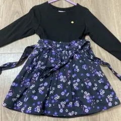kate spade ワンピース 100cm 長袖 花柄
