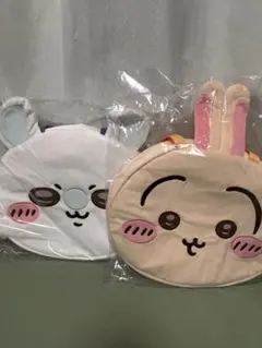 ちいかわ おかおBIGボストンバッグ うさぎ モモンガ