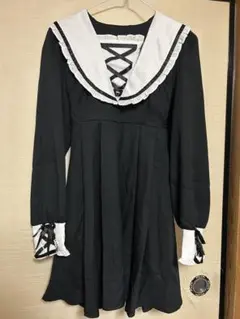 夢展望 レースアップ セーラー ワンピースのサムネイル