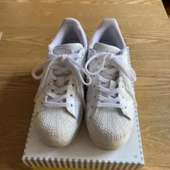 adidas厚底スニーカー22cmのサムネイル
