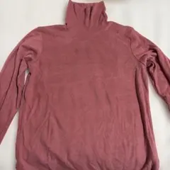 UNIQLO ヒートテック タートルネックインナー ピンク M