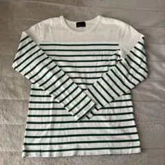 THE SHOP TK 長袖ボーダーTシャツ　Mサイズ