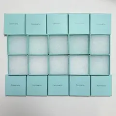 美品　ティファニー　空箱　10個セット　アクセサリー入れ　ギフトボックス　正方形