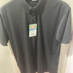ブラック 半袖ポロシャツ Lサイズ DRY & FRESH