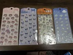 サンリオ　ぷくっとシール　4枚セット