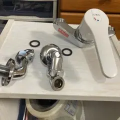 LIXIL 水栓 クロームメッキ　吐水口なし