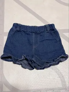 しまむら デニムショートパンツ 80cm