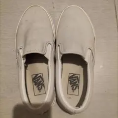 VANS ホワイト スリッポン
