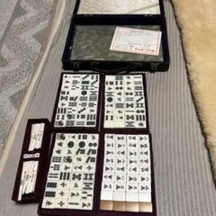 麻雀牌セット 牛骨 背竹牌 - メルカリ