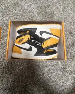 NIKE Air Jordan 1 イエロー/ブラック/ホワイトのサムネイル