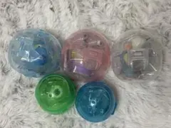 ピクサーキャラクター ファッションリング2種 コスチュームエイリアン3種 全5個