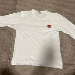 PLAY COMME des GARÇONS 長袖レディースTシャツ 화이트