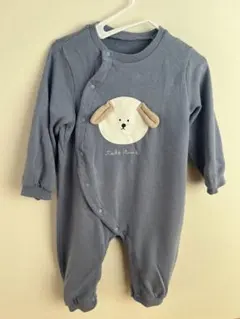 カバーオール　ブルー