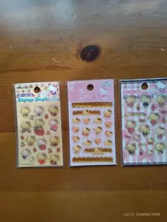 Hello Kitty ストーンシール 3パックセット