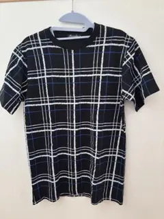 Barcedos チェック柄 Tシャツ ブラック Mサイズのサムネイル