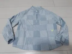 EMPORIO ARMANI ストライプ長袖シャツ 4A 　美品