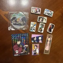 鬼滅の刃 ぷちょのおまけ 消しゴム6こ➕シールなど