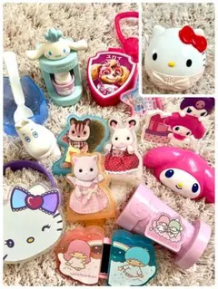 【ハッピーセット】サンリオ キキララ マイメロ キティちゃん クロミ おまとめのサムネイル